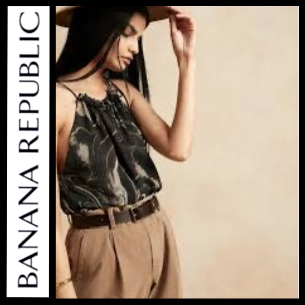 NWT Banana Republic Halter Swing Top
